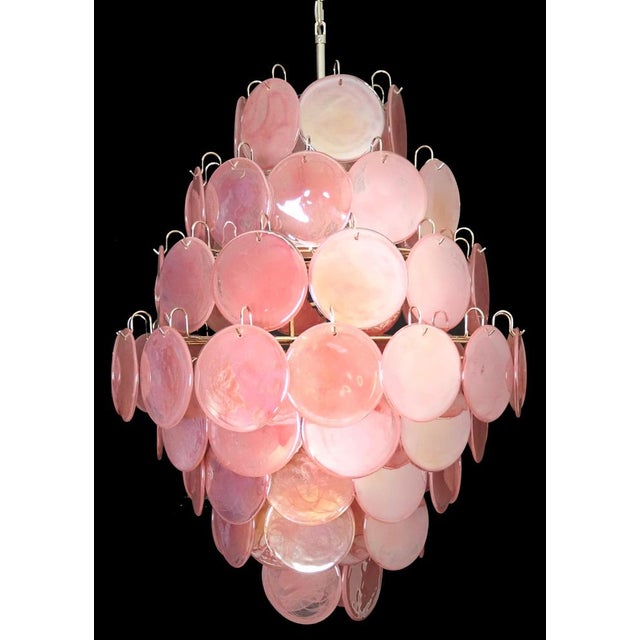 Vintage Italian Murano Chandeliers, 2000s, Set of 2 For Sale - Image 12 of 17