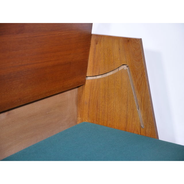 Mid-Century Teak Daybed, 1960s For Sale - Image 9 of 15