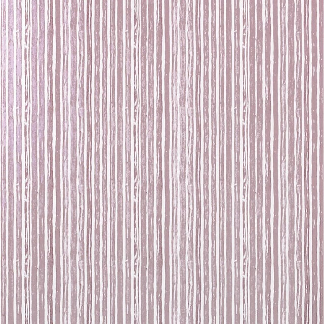 Carrier & Company for Lee Jofa Benson Stripe Wallpaper, Lavender For Sale