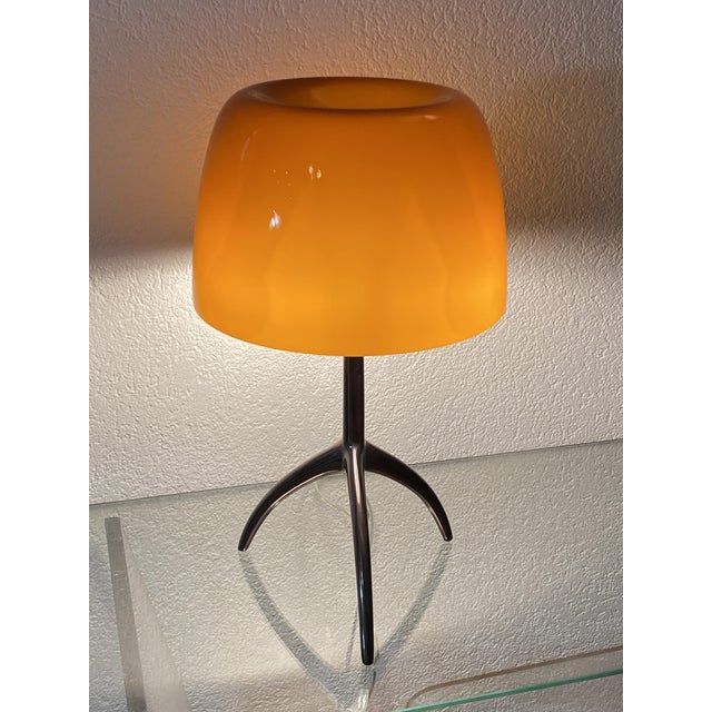 Original edition. Lumière lamp designed in 1990 by Rodolph Dordoni for Foscarini. This creation, Lumière, represents the...