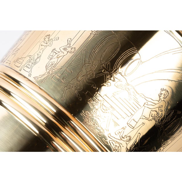 Vintage Brass Champagne Bucket, 1920s For Sale - Image 17 of 18