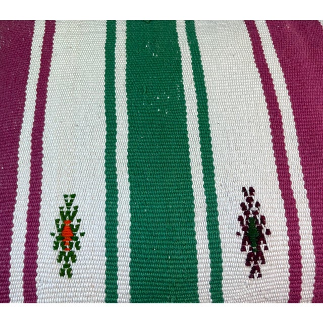 Vintage Turkish Handmade Cushion Cover For Sale - Image 4 of 11