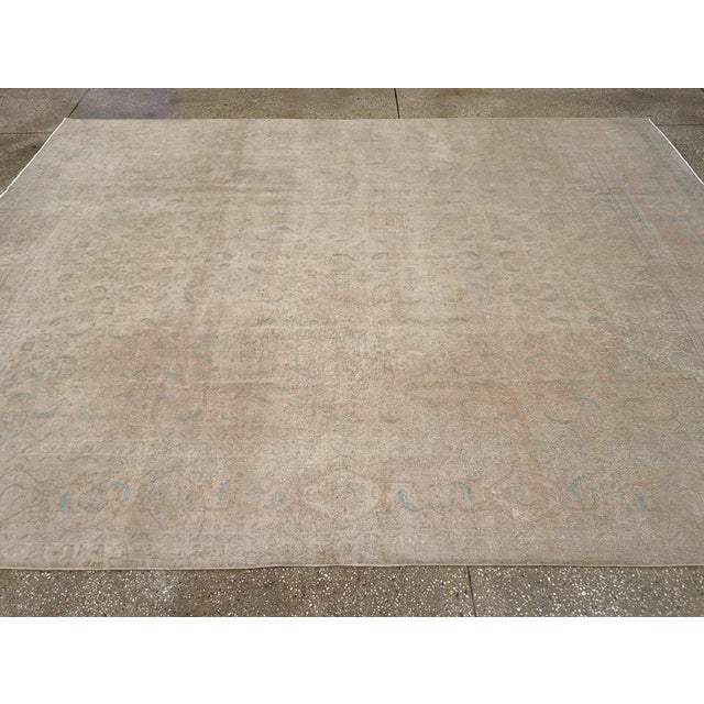 Galerie Shabab Collection Mid-20th Century Persian Mahal Accent Carpet For Sale - Image 4 of 8
