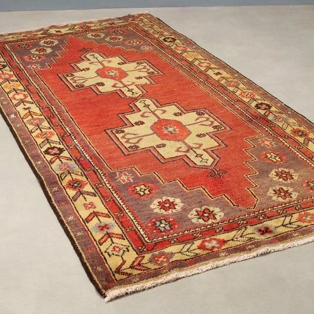 Vintage Turkish Jorun Rug For Sale - Image 9 of 9