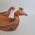 Pair of Carved Wood Red Bird-Form Decorative Bowls With Gilt Detail For Sale In Raleigh - Image 6 of 9