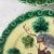 French Provincial 1880 Majolica Birds With Grapes Sarreguemines Plate For Sale - Image 3 of 7