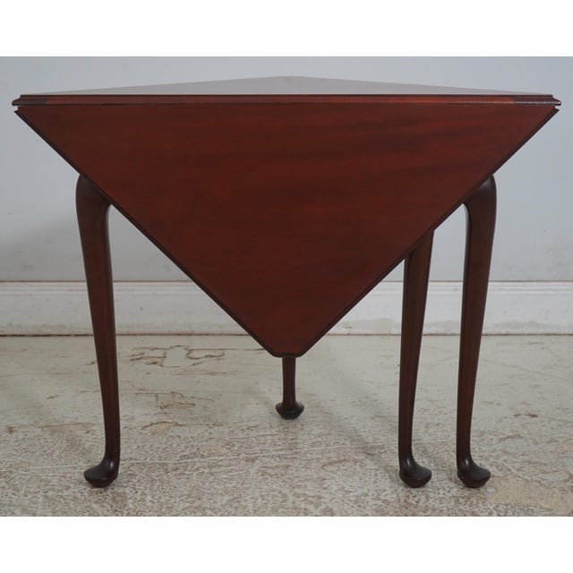 Age: Approx: 20 Years Old Details: Colonial Williamsburg High Quality Construction Queen Anne Legs & Pad Feet Traditional...