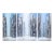 City Pulse - Original Textured Abstract Cityscape Oil Painting Triptych For Sale