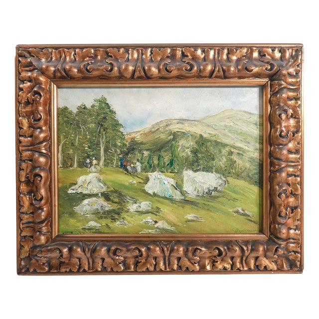 G. Bogliani, Landscape, Oil on Panel For Sale
