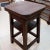 Rustic Vintage Oak Sculptor Stand For Sale - Image 3 of 6