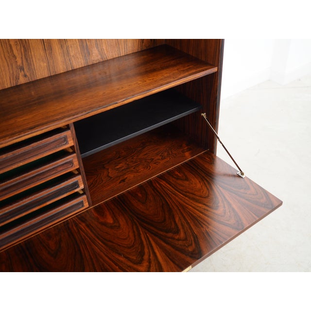 Danish Rosewood Bookcase by Erik Jensen for Westergaards Møbelfabrik, 1970s For Sale - Image 6 of 18
