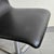 1970s Vintage Swivel Chairs in Black Skirted Leatherette, Brushed Metal and Chrome, 1970s, Set of 4 For Sale - Image 5 of 15