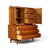 Wood Young Manufacturing Concave Vintage Mid Century Modern Highboy Dresser C. 1960s, Attrbuted For Sale - Image 7 of 12
