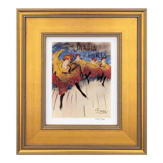 Pablo Picasso Jardin De Paris Limited Edition Framed For Sale