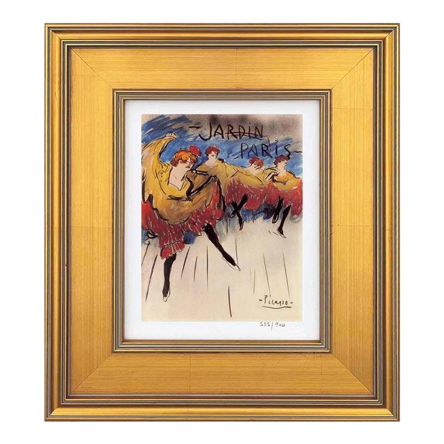 Pablo Picasso Jardin De Paris Limited Edition Framed For Sale