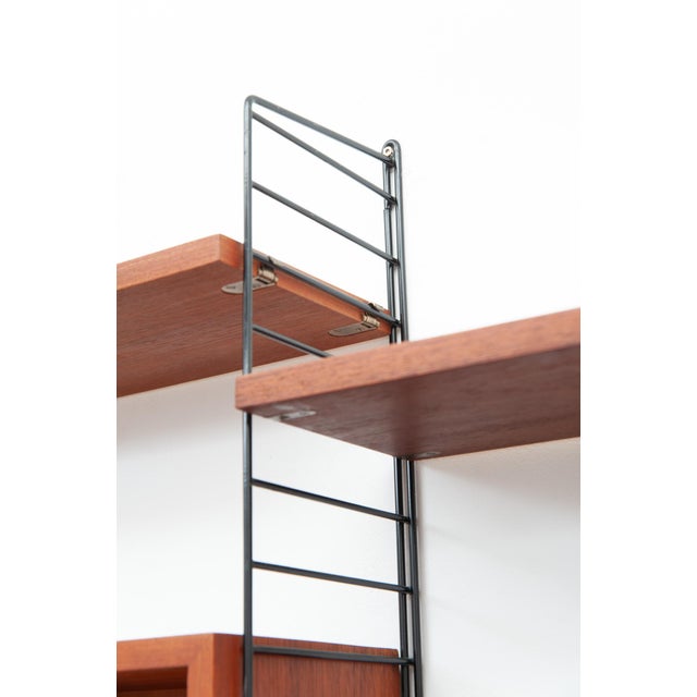 String Wall Shelf by Kajsa & Nisse Strinning, 1950s For Sale - Image 15 of 18