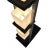Escalier Floor Lamp 61" Espresso Wood & Brushed Nickel Modern Ladder Design by Michael Song For Sale In Los Angeles - Image 6 of 9