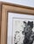 Wood 1961 Pablo Picasso “Toros Y Toreros” No. 5 Bichrome Print Framed For Sale - Image 7 of 8