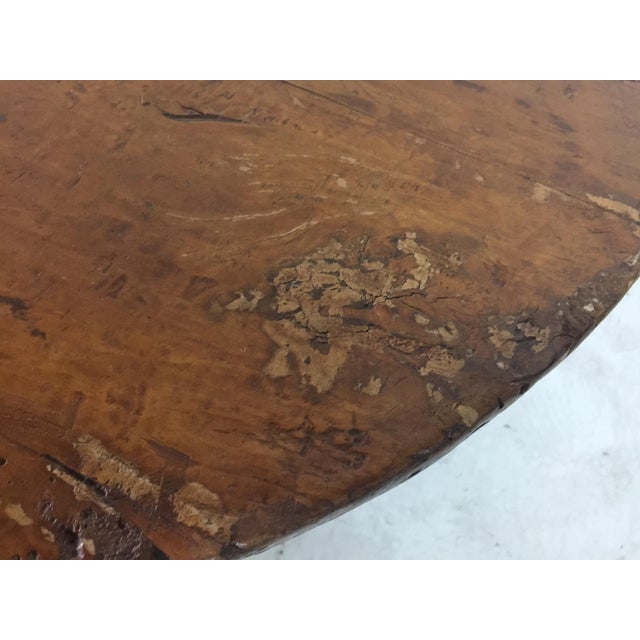 Chinese Antique Chinese Huanghuali Hardwood Round Table For Sale - Image 3 of 18