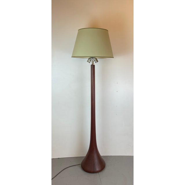 Mid-Century Teak Floor Lamp from Kirk, Denmark, 1960s For Sale - Image 16 of 16