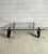 Metal Glass Table with Wheels by Gae Aulenti for Fontanaarte, 1980s For Sale - Image 7 of 13