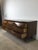 Wood Mid Century Modern Lowboy Dresser With Unique Diamond Front by United Furniture For Sale - Image 7 of 17