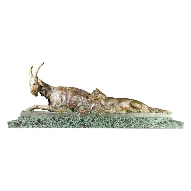 Friends of Jane Figurine in Bronze, 1920s For Sale - Image 4 of 9