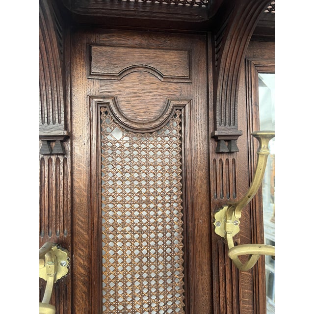 20th Century Louis XVI Console Coat Rack with Bronze Panthers For Sale - Image 13 of 15