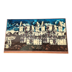 20th Century Poker Card Game Set Box by Fornasetti