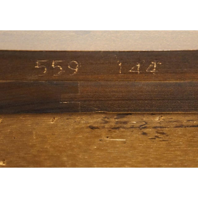 Drexel Heritage Solid Walnut Italian Provincial 78" Buffet Sideboard 559-144 For Sale - Image 14 of 14