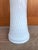 Glass Vintage Mid-Century Modern Milk Glass Swung Glass Stretch Vase. For Sale - Image 7 of 9