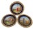 A Set of Three 1840's Sevres Porcelain Cabinet Plates For Sale