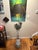 Mid 20th Century Hollywood Regency Chinoiserie Reticulated Ceramic & Dual Dragon Floor Lamp For Sale - Image 11 of 12