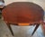 C. 1900 Valiant Furniture Inlaid Mahogany and Satinwood Flip-Top Hepplewhite Gaming Table For Sale - Image 11 of 14