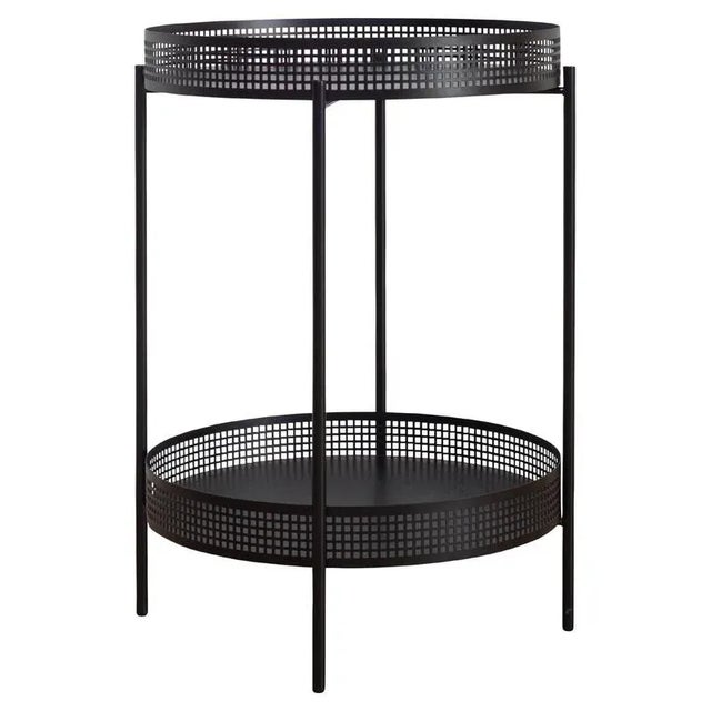 Metal Black Ami Side Table by OK Design For Sale - Image 7 of 7