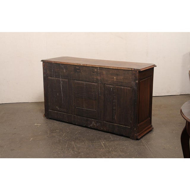 Early 19th C. Italian Two-Door Credenza For Sale - Image 11 of 13
