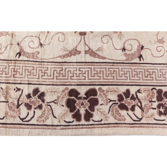 Late 19th Century Authentic 19th Century Chinese Carpet Doris Leslie Blau For Sale - Image 5 of 9