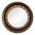 English Regency Convex Mirror With Bullseye Border For Sale