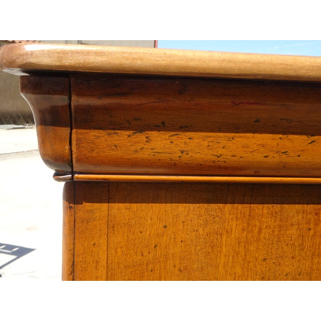 Chest of 4 Drawers in Light Wood, 1980s For Sale - Image 4 of 18