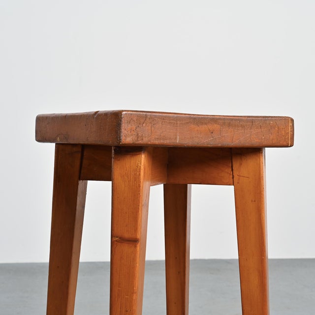 High Stool from Christian Durupt, 1960s For Sale - Image 4 of 15