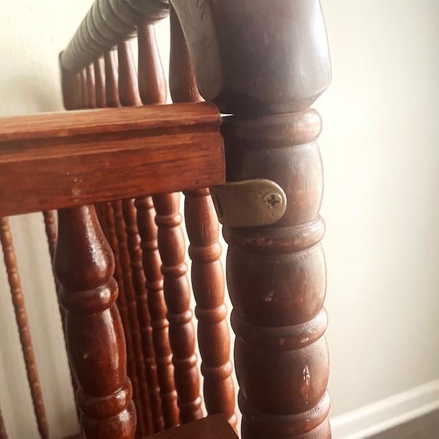 Antique Jenny Lind Spindle Crib Chairish