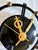 An Authentic Mid Century Modern Atomic Seth Thomas Electric Wall Clock in very good original condition, keeps perfect...