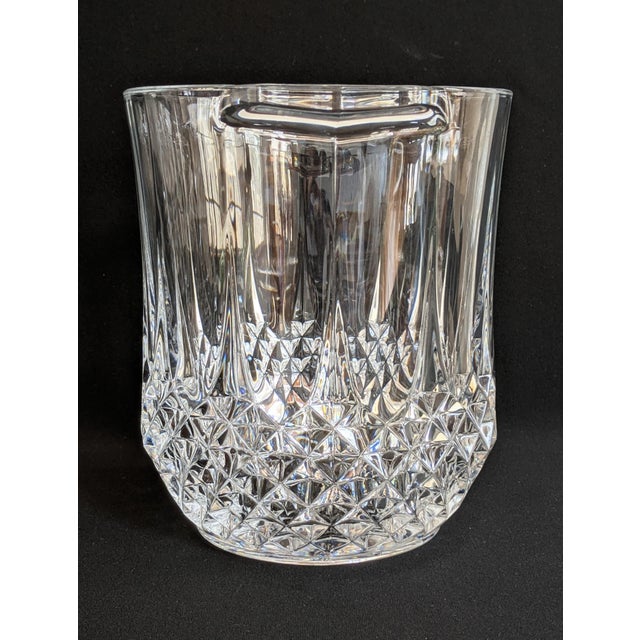 Cristal d'Arques Longchamp Crystal Champagne Ice Bucket Chairish