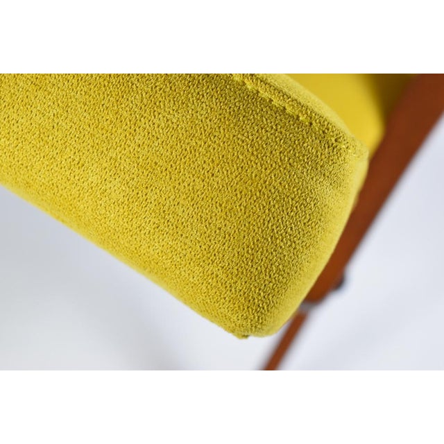 Vintage Yellow Armchair, 1960s For Sale - Image 13 of 15