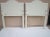 Wood 1980s Coastal Style White Shutter Twin Headboards - a Pair For Sale - Image 7 of 13