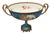Sevres Style Porcelain Centerpiece Bowl With Gilt Bronze Mounts & Original Copper Liner.