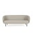 Caper 3 seater pearl grey by Warm Nordic Dimensions: D 206 x W 84 x H 63 cm Material: Textile upholstery, Wooden frame,...
