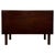 Brown Antique English Georgian Mahogany Drop-Leaf Writing Table, 1700s For Sale - Image 8 of 14