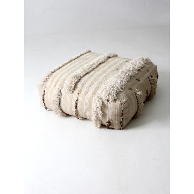 Late 20th Century Vintage Moroccan Style Floor Pillow For Sale - Image 5 of 13