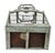 Antique Hand Painted Celadon Green French Provincial Dome Birdcage For Sale - Image 9 of 10